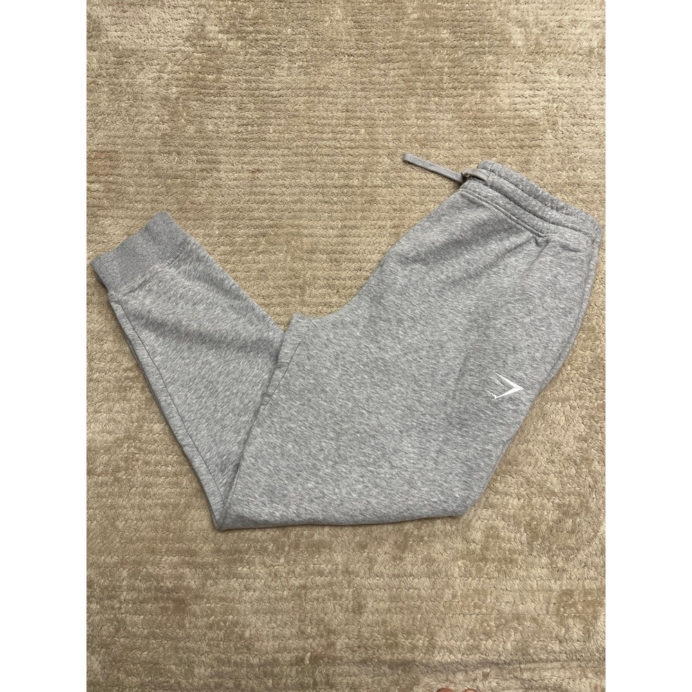 Men's Gymshark Crest Jogger in Grey size XL - Picture 2 of 5